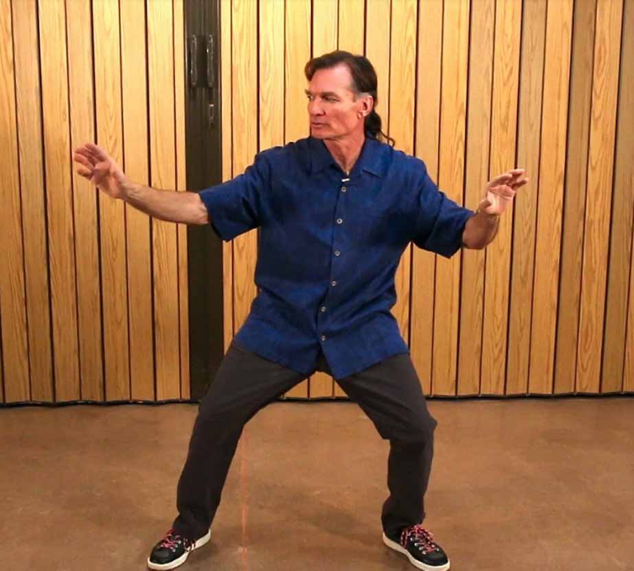 gentle posture showing all Tai Chi is for seniors